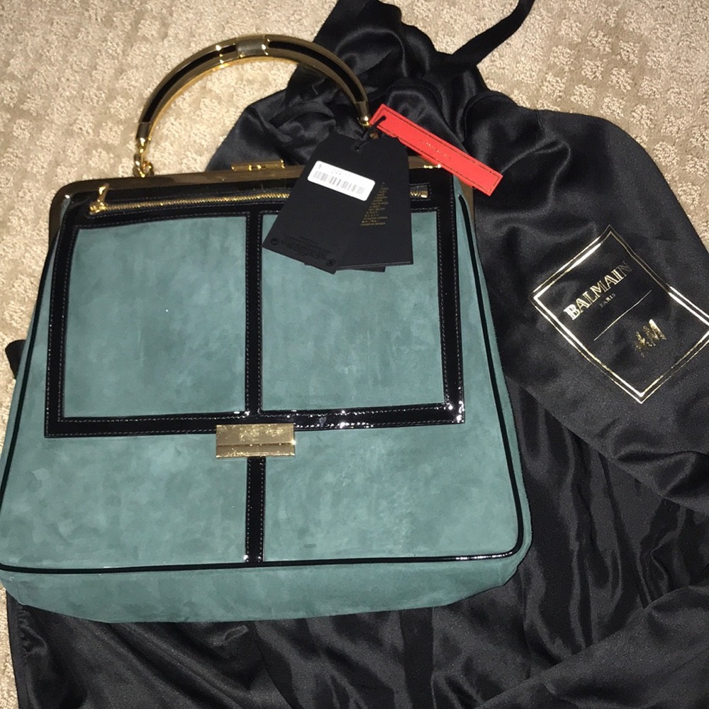 H & M Balmain collection purse